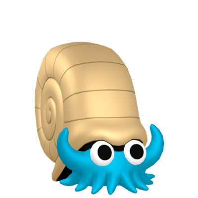 オムナイト - Pokémon Info, Stats & where to find it - PokéPC