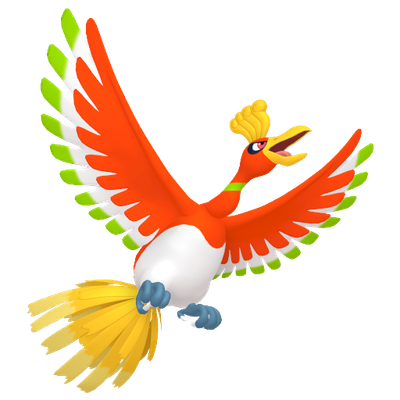ホウオウ - Pokémon Info, Stats & where to find it - PokéPC