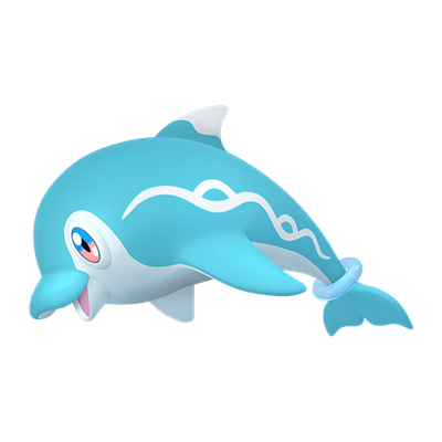 うみいるか ナミイルカ - Pokémon Info, Stats & where to find it - PokéPC
